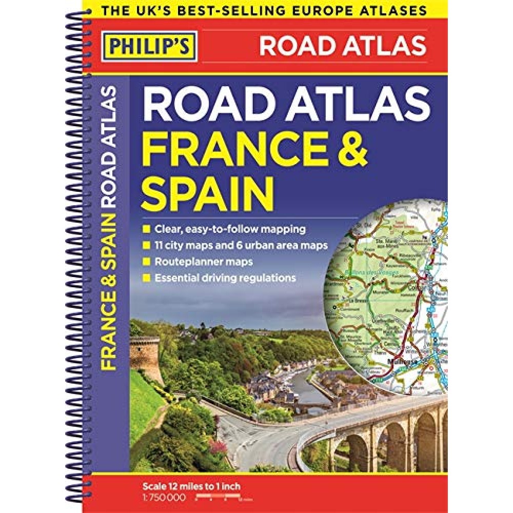 Road Atlas France Spain
